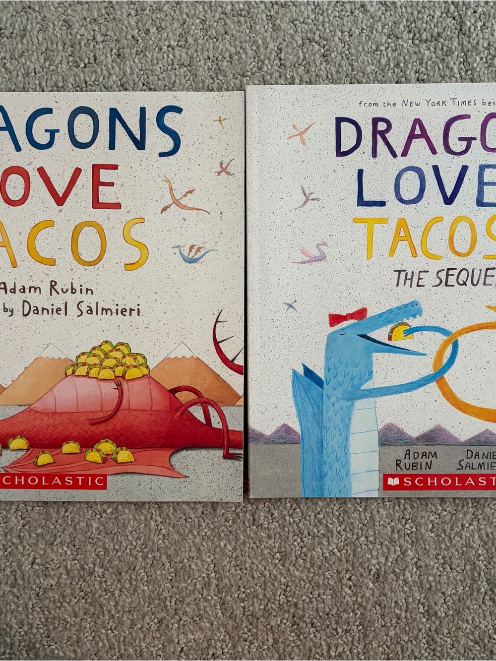 Dragons Love Tacos Book Set